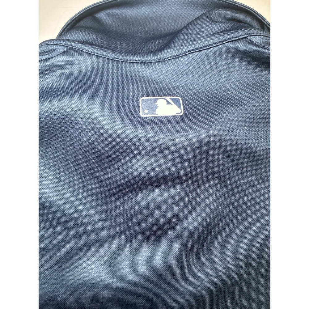 Detroit Tigers Nike Dri-FIT Polo Shirt Mens Large Navy Blue MLB Baseball - Picture 10 of 11